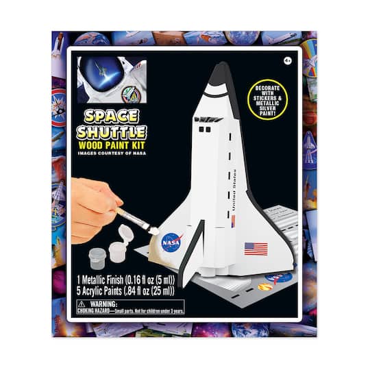 Works of Ahhh... Wood Paint Kit - NASA Space Shuttle
